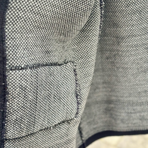 Indutexsa Womens Thick Knit Charcoal Gray Floral Jacket - Picture 11 of 12